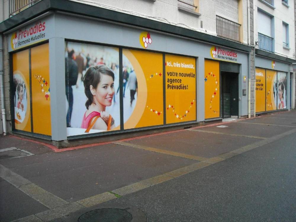 vitrophanie à Lorient