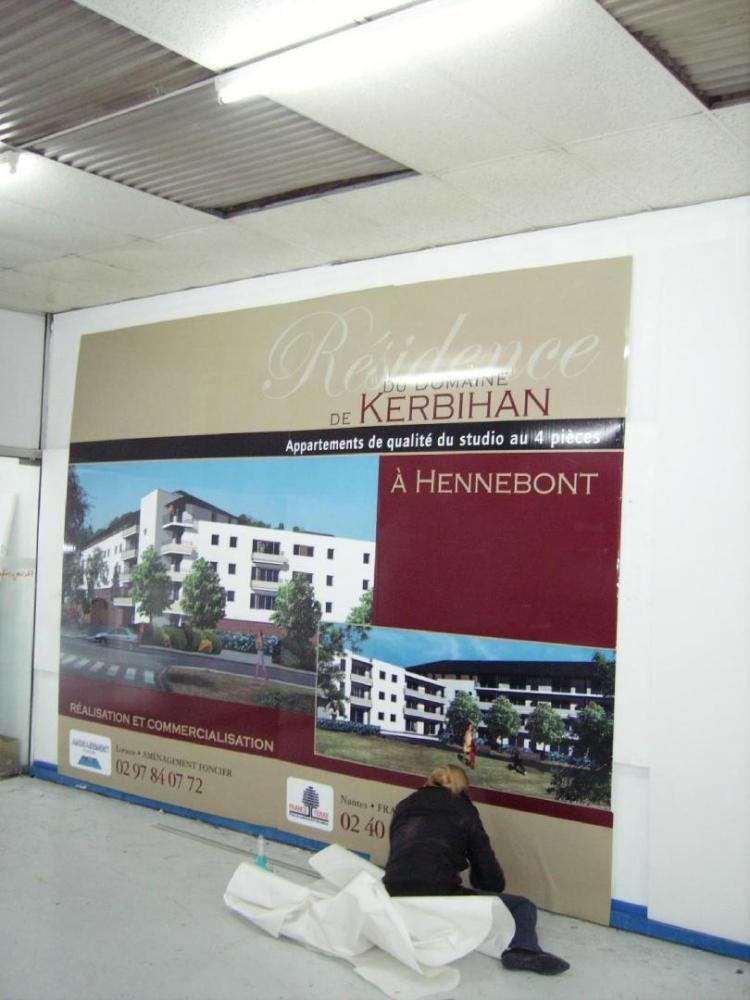 panneau publicitaire